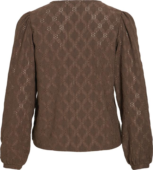 Immagine prodotto Vila VIABBI V-Ausschnitt Oberteil mit langen Ärmeln (XL)