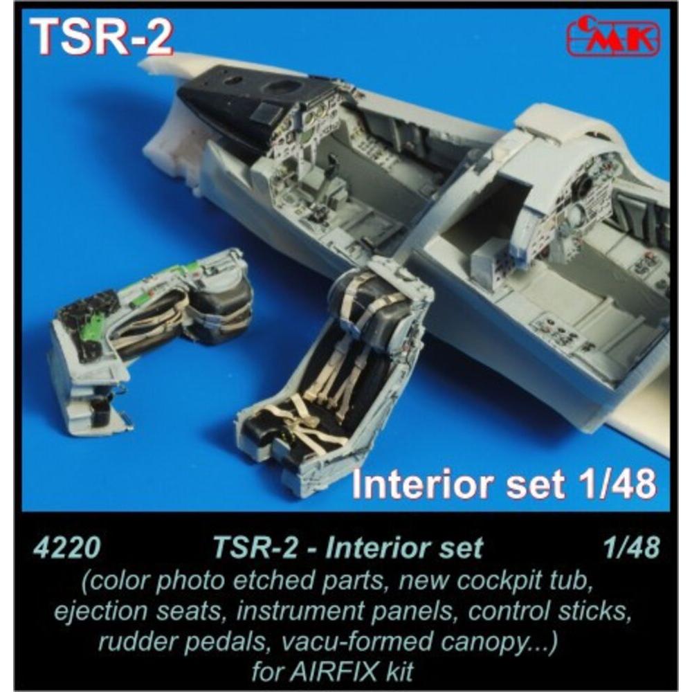 CMK TSR-2 Interior Set für Airfix Bausatz