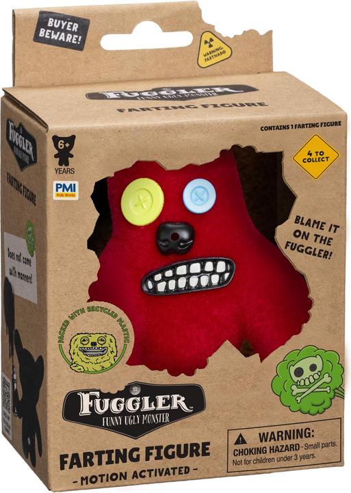 Produktbild Fuggler Fugglers - Farting Figures 1 Pack Window Box - Sasquoosh Cream