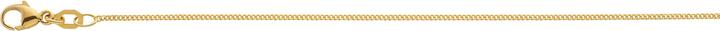 Produktbild Bijou Classic Collier Panzer geschliffen 50 cm (Gold)