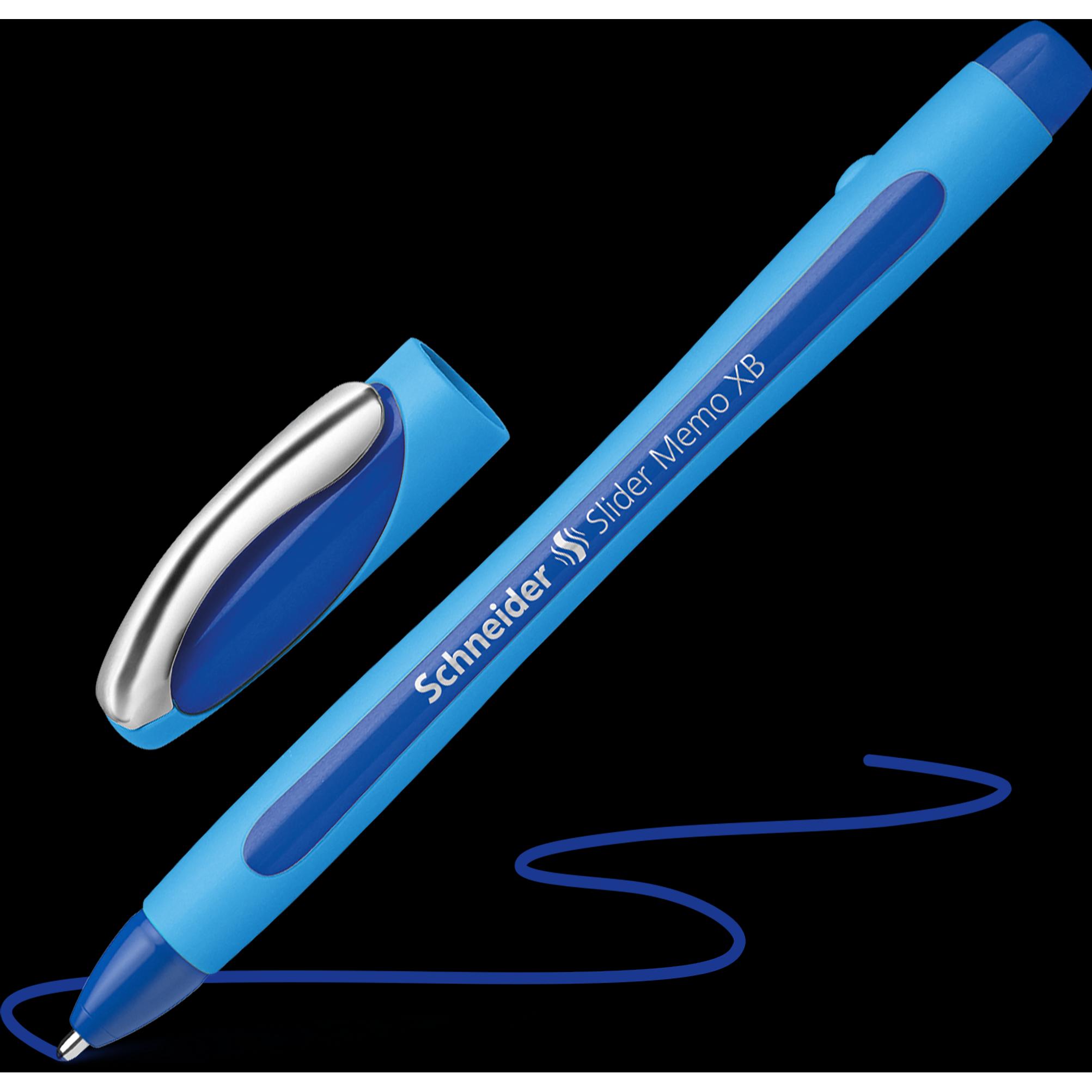 Thumbnail - 10x Schneider, Schreibstifte, Slider Memo XB (Blau, 1 x)