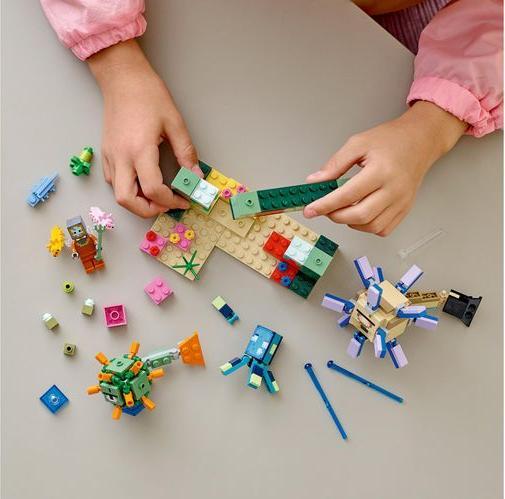 Produktbild LEGO Das Wächterduell (21180, LEGO Minecraft)