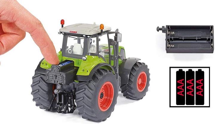Image du produit Siku Claas Axion 850 Set avec télécommande