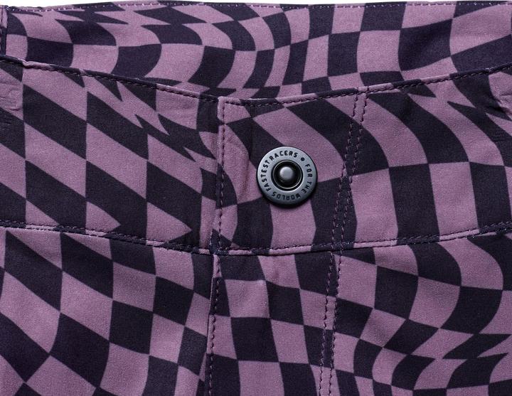 Actual product image Troy Lee Designs Womens Lilium Pant, Twisted Checkers, purple, M (M)
