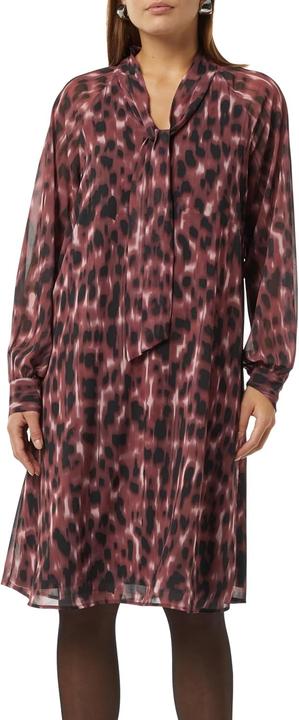 Image du produit Comma Kleid Gemustertes Chiffonkleid mit Schluppe (34)