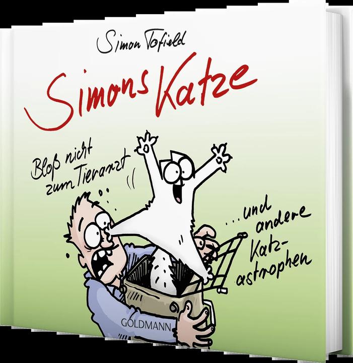 Produktbild Simons Katze - Bloss nicht zum Tierarzt (Deutsch, Simon Tofield, 2015)