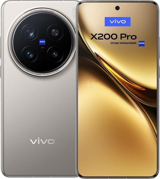 Productafbeelding Vivo X200 Pro (512 GB, Titanium, 6.78", Dubbele SIM, 50 Mpx, 5G)