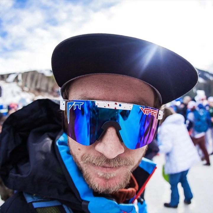 Immagine prodotto Pit Viper The Absolute Freedom Polarized (Bianco, Nero, Blu)