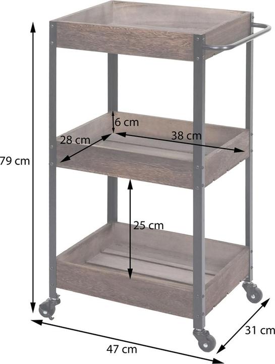 Image du produit JOHN316 Servierwagen