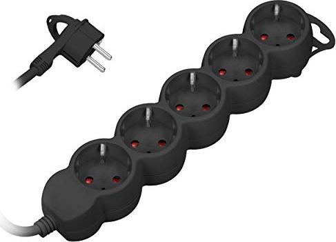 Image du produit MGA ORNO multiprise 5x avec sécurité enfant 2300W 3 mètres de câble (5x, 3m) (3 m, CEE 7/3)