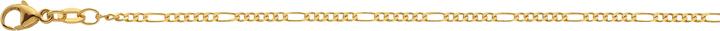 Produktbild Bijou Classic Collier Figaro geschliffen 45 cm (Gold)