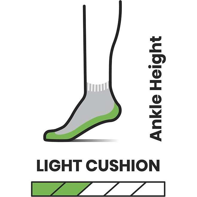 Thumbnail - Smartwool, Damen, Sportsocken, Performance Hike Light Ankle Socken (38 - 41), Schwarz