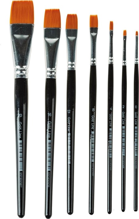 Produktbild Creativ Company Nylonhaar-Pinsel 7 Grössen (24 mm)