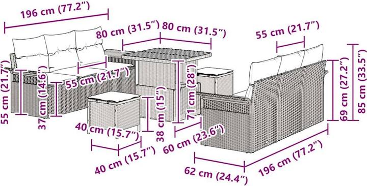 Produktbild vidaXL Forrest