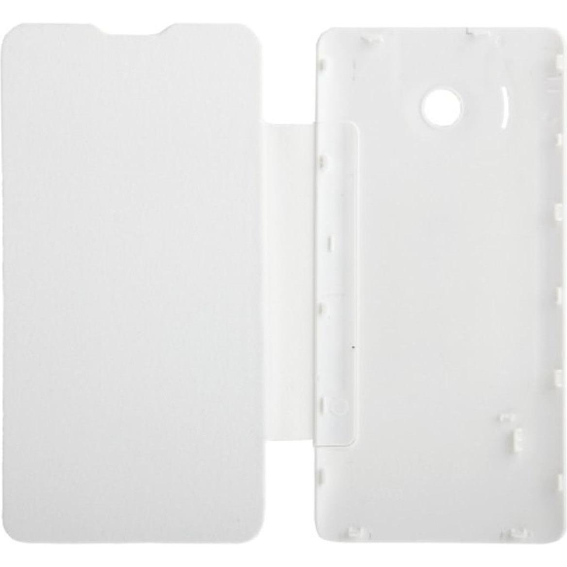 Thumbnail - König Design Handyhülle Flip Quer für Handy Huawei Ascend Y300 (Huawei Ascend Y300), Smartphone Hülle, Weiss