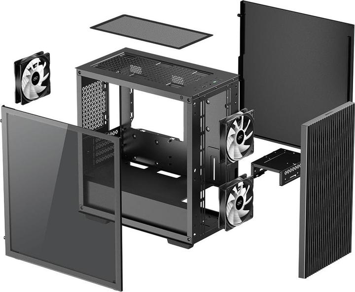Actual product image Deepcool MATREXX 40 3FS (mATX, Mini-ITX)