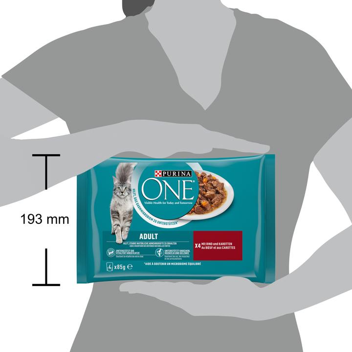 Image du produit Purina ONE Adulte (Adulte, 4 pcs, 360 g)