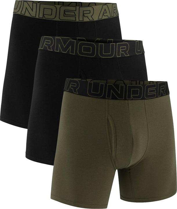 Produktbild Under Armour Ua Performance Cotton - Solid 6 In 3pk (3XL, 3er Pack)