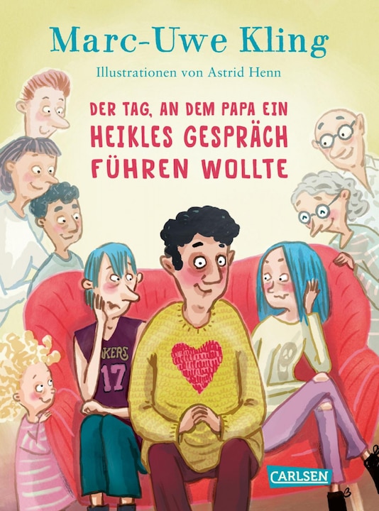 Image du produit Der Tag, an dem Papa ein heikles Gespräch führen wollte (Allemand, Marc-Uwe Kling, Astrid Henn, 2021)