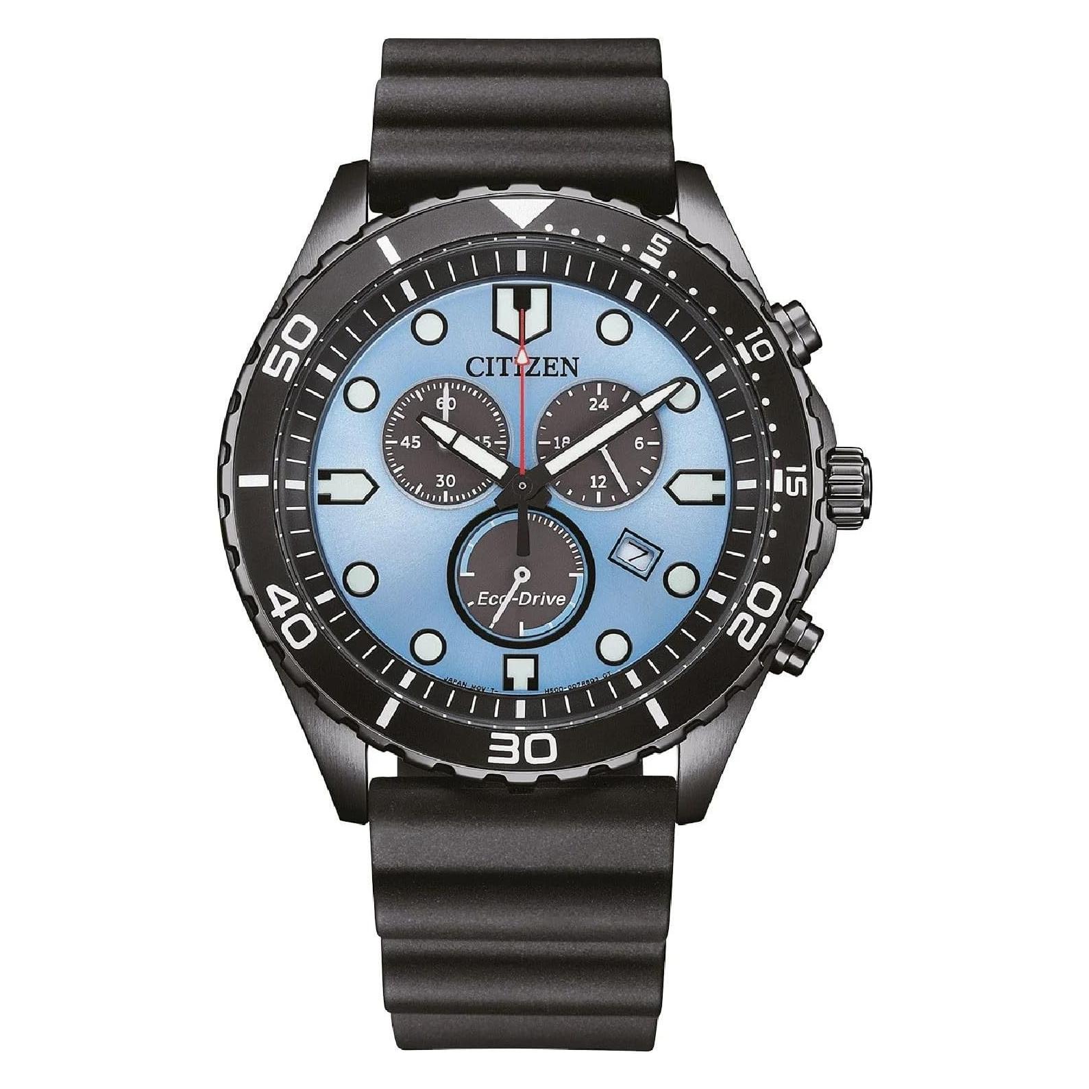 Citizen, Horloge, AT2567-18L, Blauw, (Analoog Horloge)
