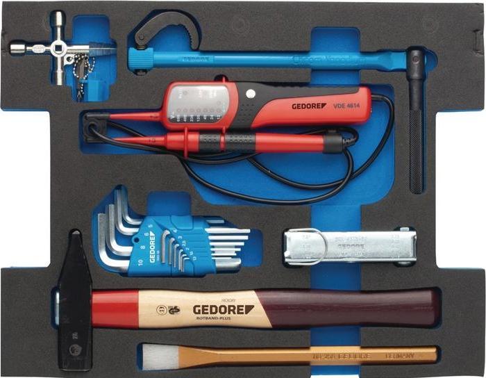 Actual product image Gedore 1100-03 L-BOXX 136 with 44-piece sanitary range (44 pieces)