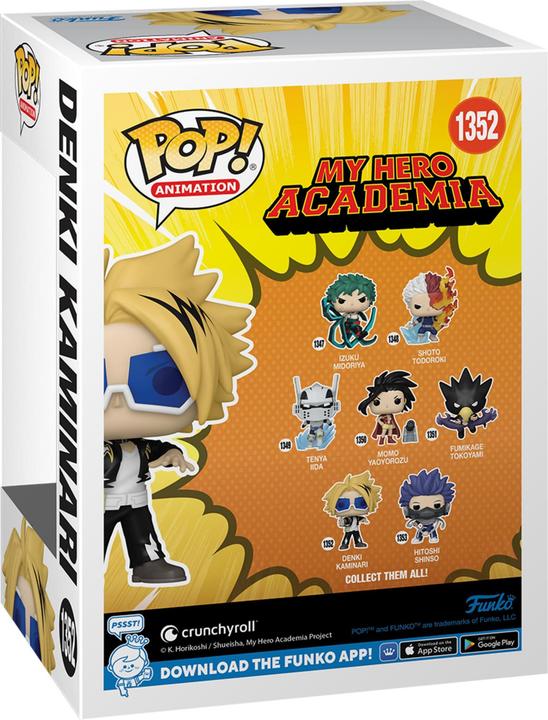 Produktbild Funko My Hero Academia POP! Animation Vinyl figurine Denki Kaminari 9 cm