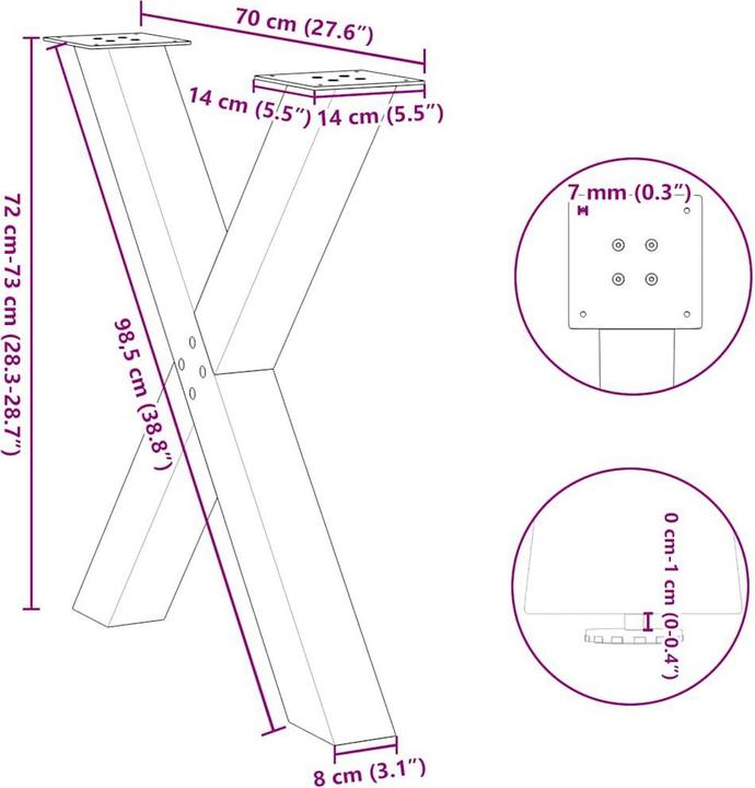 Produktbild vidaXL Othilie