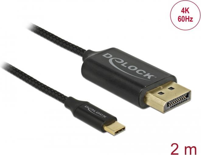 Actual product image Delock DisplayPort — USB Typ C (2 m, USB Type C, DisplayPort, 1.2)