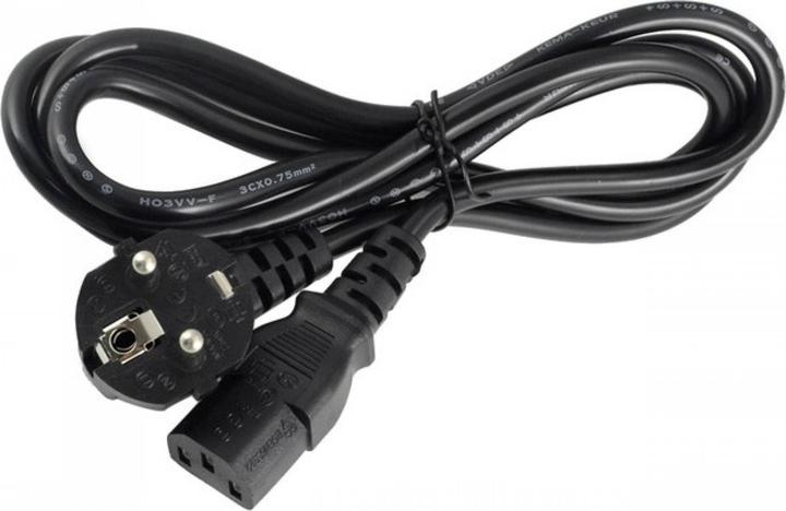 OEM Cavo di alimentazione C13 spina UE nero UE-C13-1