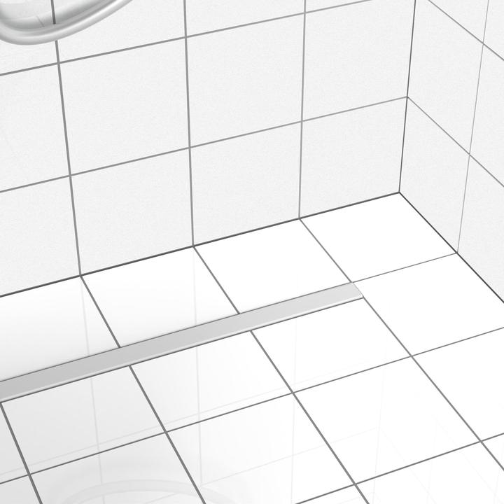 Actual product image Schütte Shower channel incl. stainless steel cover, 80 cm, drain, shower, shower channel (800 mm)