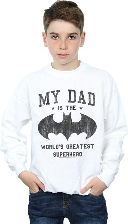Produktbild Batman My Dad Is A Superhero Sweatshirt Jungen (104)