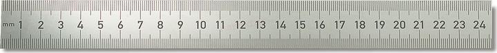 Produktbild BMI Stahlmassstab INOX 500 x 30 (mm)
