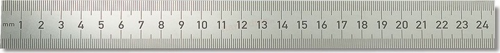 Actual product image BMI Steel rule stainless 500 x 30 (mm)