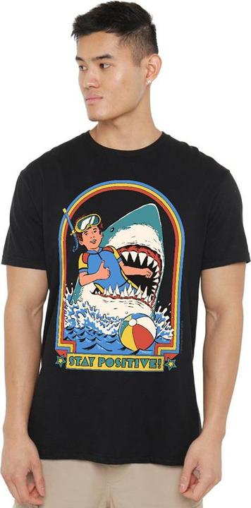 Produktbild Steven Rhodes Stay Positive TShirt (4XL)