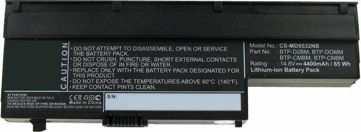 Image du produit Medion Akku MD97110, BTP-CWBM (6 cabines, 4400 mAh)