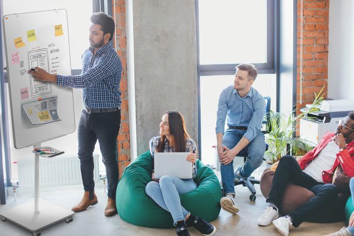 Actual product image Nobo Flipchart Move & Meet 680 x 1040 mm