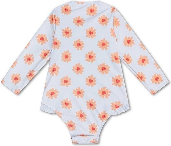 Produktbild Swim Essentials Badeanzug langarm Flower Hearts Gr. 86/92 (92)
