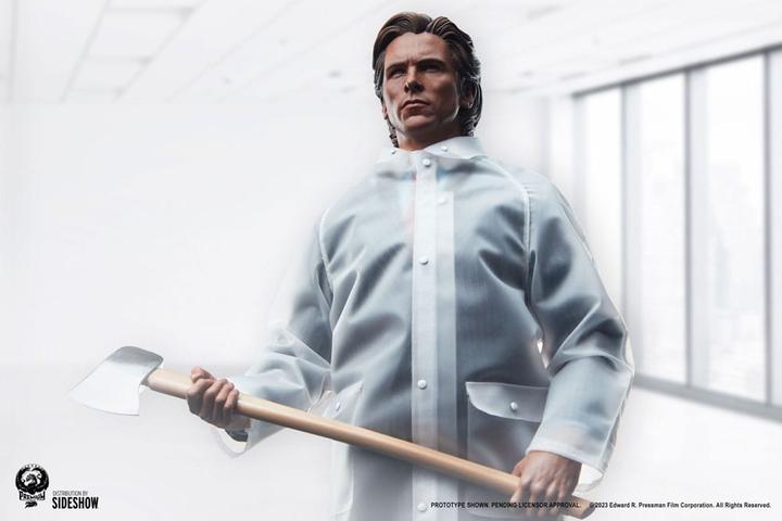 Actual product image PCS American Psycho statuette 1/4 Patrick Bateman Deluxe Version 57 cm