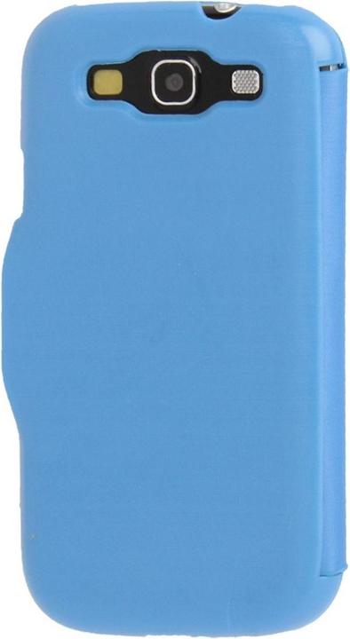Produktbild König Design Handyhülle Tasche für Samsung Galaxy S3 i9300 / i9305 / S3 NEO i9301 hellblau gebürstet (Samsung Galaxy S3 i9300, Samsung Galaxy S3 LTE i9305)