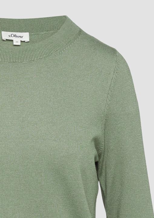 Produktbild S.Oliver Strickpullover Strickpullover aus Viskosemix (48)