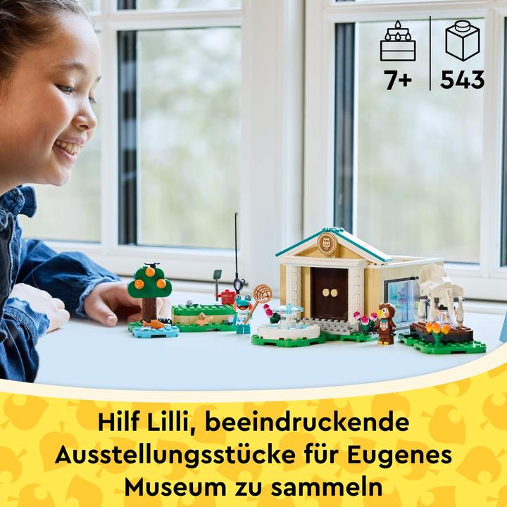Actual product image LEGO Blathers's museum collection (77056, LEGO Animal Crossing)