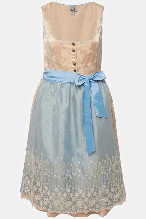 Actual product image Ulla Popken Gold Brocade Dirndl (46)