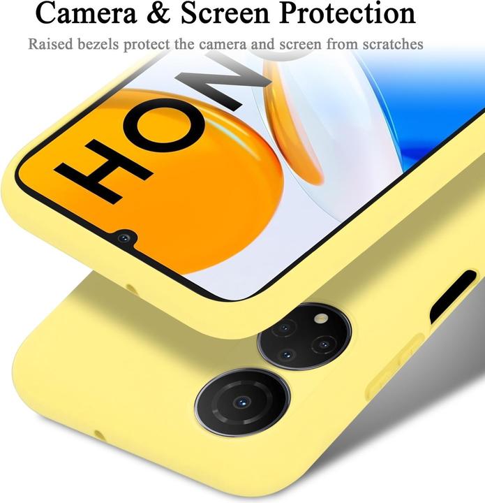 Productafbeelding Cadorabo TPU Liquid Silicone Hoesje voor Honor X7 (Honor X7)
