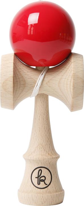 Actual product image Kendama Europe PLAY One red Kendama (Dutch, English, French, German, Italian)