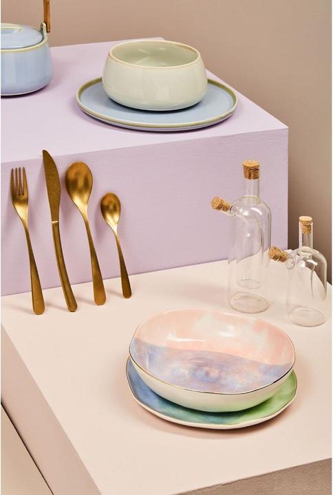 Image du produit Fifty five south Set de couverts Avie Antique Gold Finish - 16 pièces (16 pcs, Set de couverts)