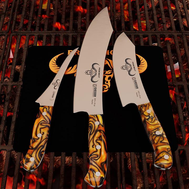 Produktbild Giesser 3 Teilig - BBQ, Orange