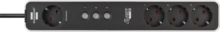 Actual product image Brennenstuhl Connect Ecolor WLAN socket outlet, 4-fold (4x, 1.50 m)