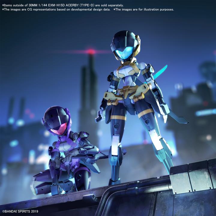 Actual product image Bandai 30 Minutes Missions - Acerby (Type-E)