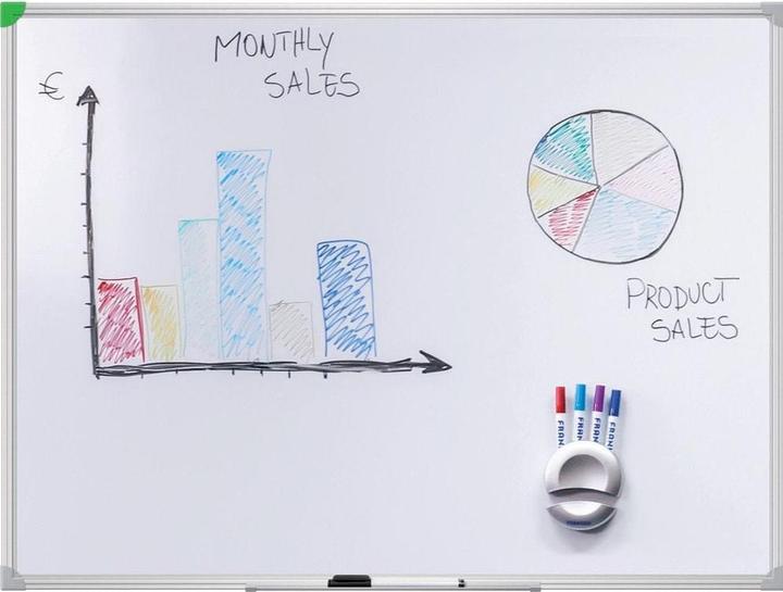 Image du produit Franken Whiteboard U-Act!Line® Stahl (60 x 90 cm, 900 x 600 mm)