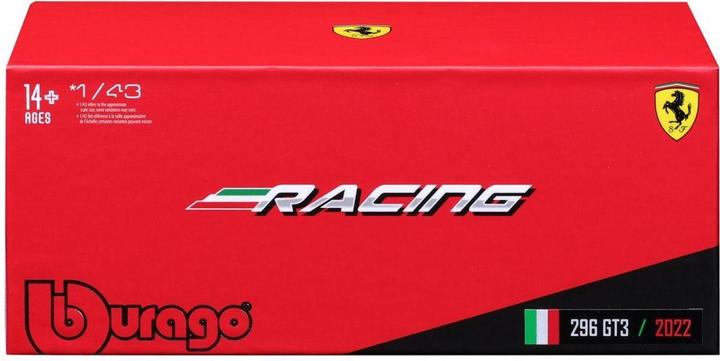 Produktbild Bburago Ferrari Racing 296 GT3